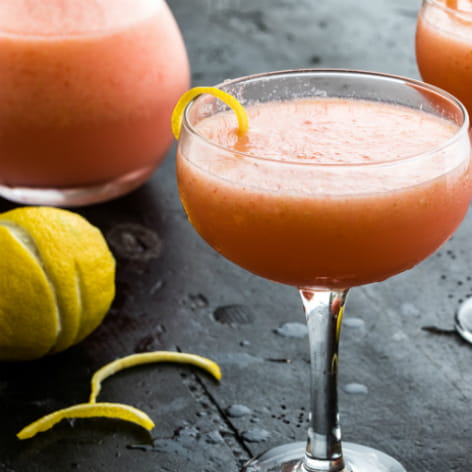 Lychee and Coconut Sake Cocktail