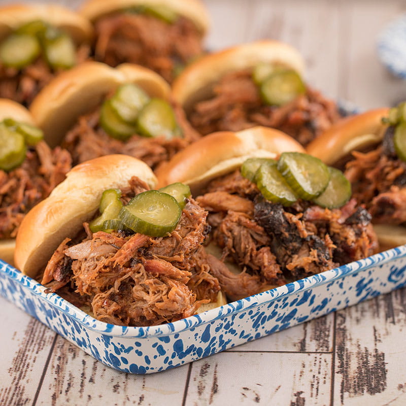 Memphis Pulled Pork Sliders