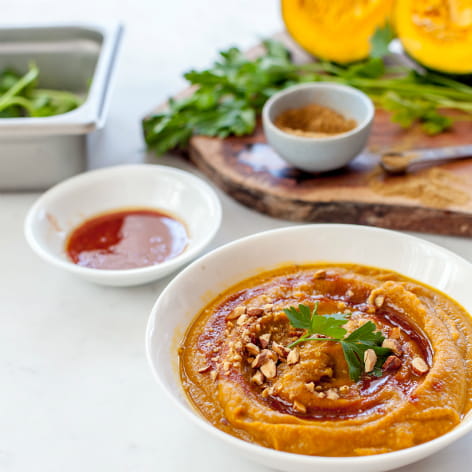 Moroccan Kabocha Squash Soup