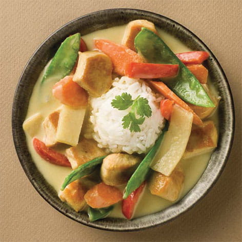 Thai Green Curry Coconut Chicken Soup