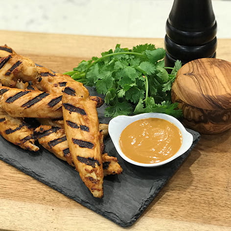 Thai Peanut Chicken Satay