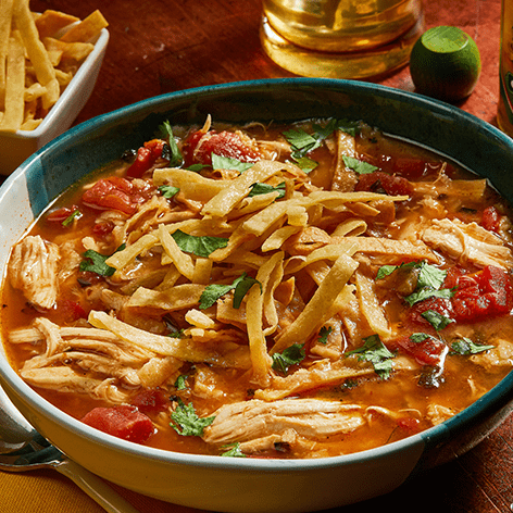 Cholula® Green Pepper Tortilla Soup						