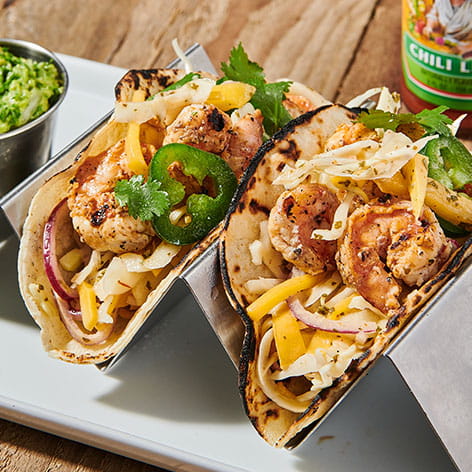 Mojito Lime Shrimp Tacos