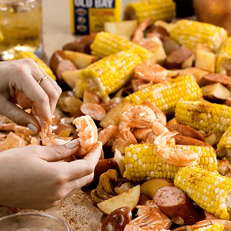 Old Bay Shrimp Boil