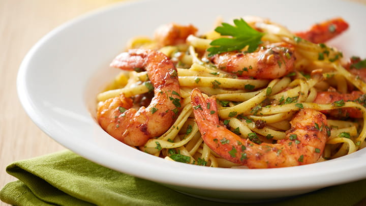 Chipotle Shrimp Scampi
