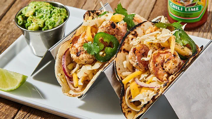 Mojito Lime Shrimp Tacos