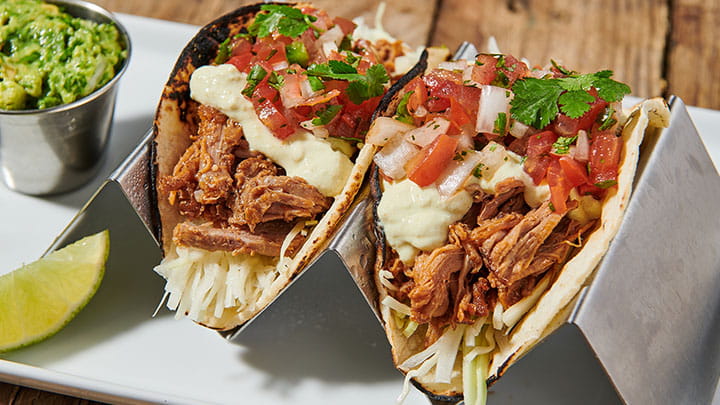 Chipotle BBQ Pulled Pork Tacos	
