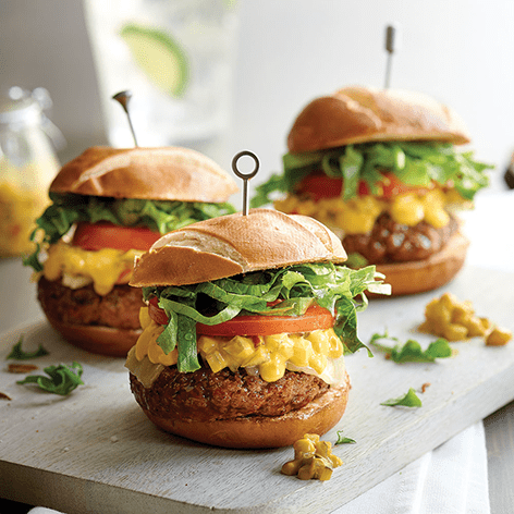 All American Cheeseburger Pretzel Sliders