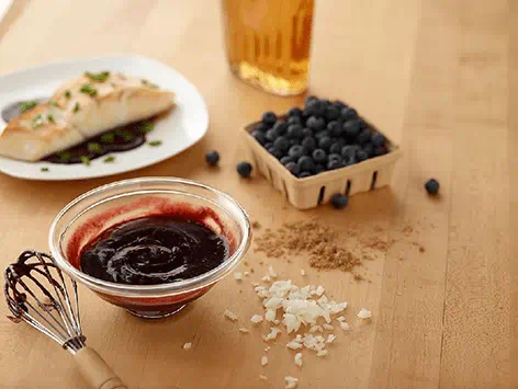 Blueberry Balsamic BBQ Glaze