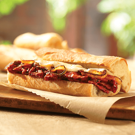 Buffalo Philly Cheesesteak Sandwich