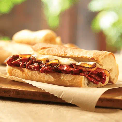 Buffalo Philly Cheesesteak Sandwich