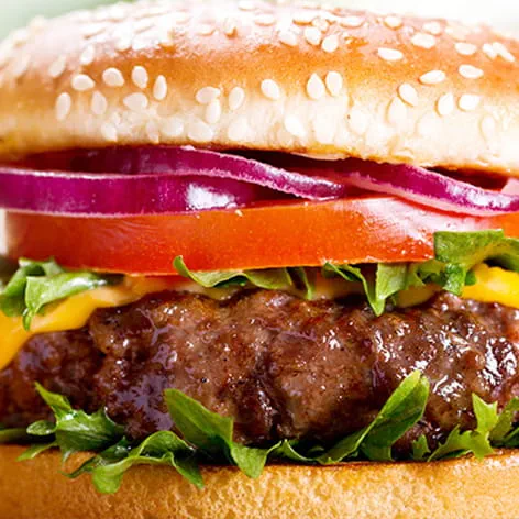 Cholula Flavored Deluxe Bacon Cheeseburger