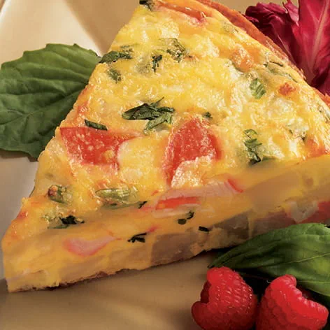 Cholula Southwestern Crab Cheese Frittata