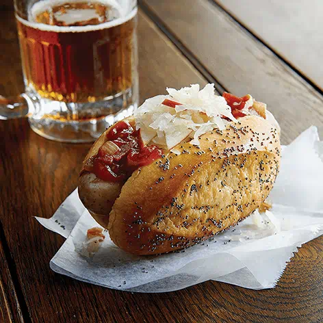 Curried Ketchup Bratwurst