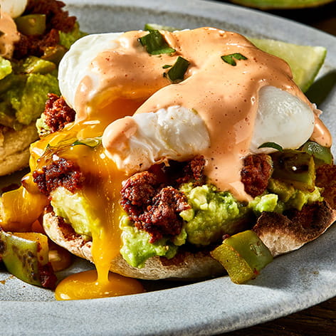 Cholula Chorizo Eggs Benedict