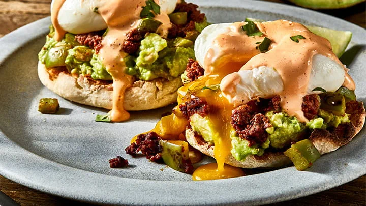 Cholula Chorizo Eggs Benedict