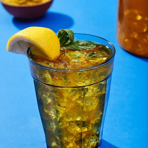 Cooling Saffron Honey Tea