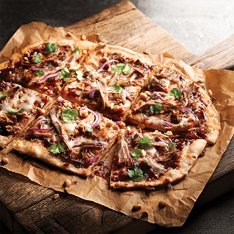 Classic BBQ Pulled Pork Flatbread