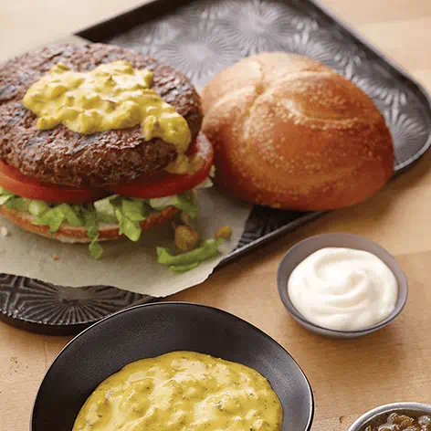 Roasted Green Chili Burger
