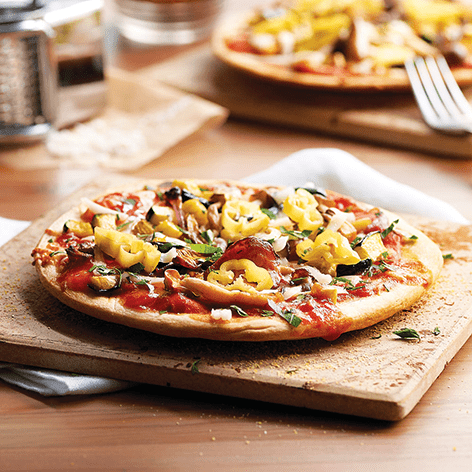 Franks RedHot Original Roasted Vegetable Pizza