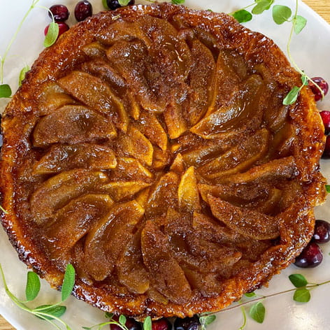 Warm Apple Tarte Tatin