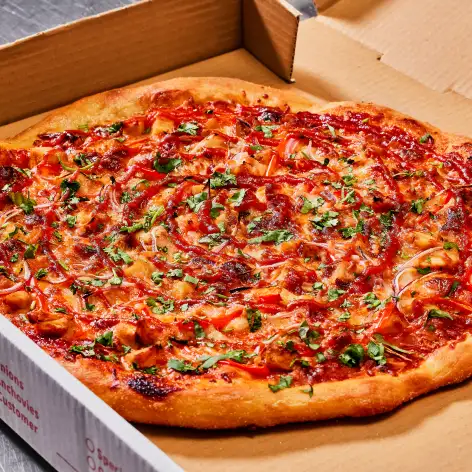 hawaiian bbq chx pizza