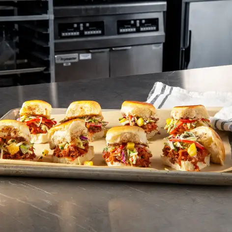 hawaiian bbq pulled pork sliders