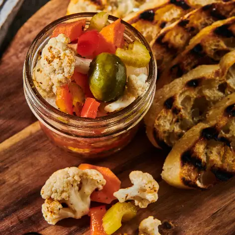 fiery habanero giardiniera