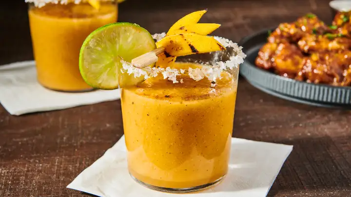 grilled mango margarita