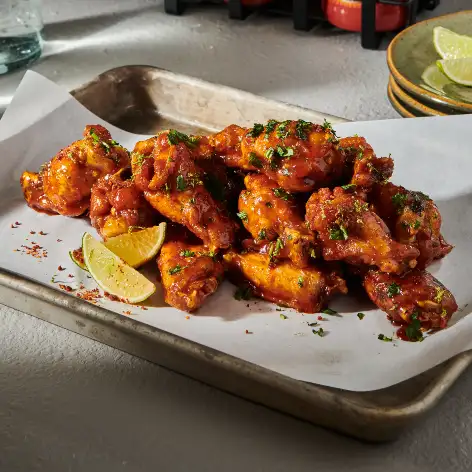 honey chili lime wings