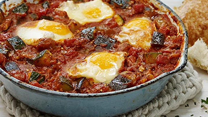 Mediterranean-Vegetable-Shakshuka