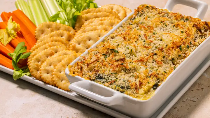 Garlic Buffalo Spinach Dip