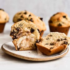 Fluffy Chocolate Chip Muffins