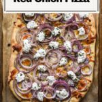Red onion pizza pinterest.