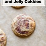 peanut butter and jelly cookies pinterest.