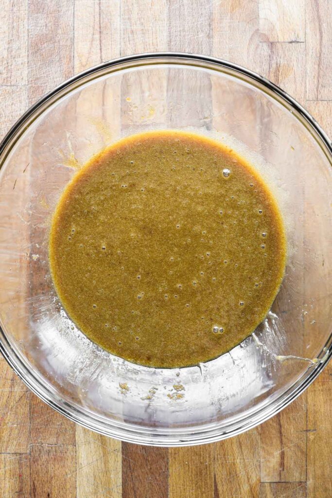 Added in eggs and vanilla.